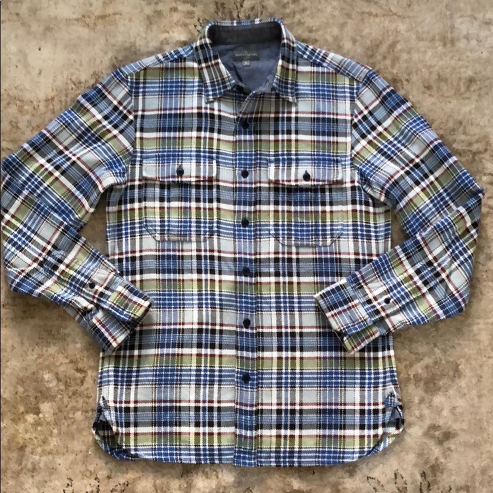 LL Bean camp flannel